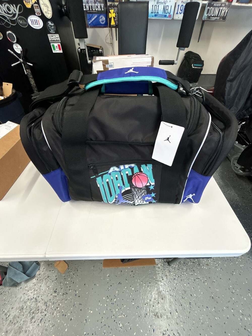 Jordan Jumpman Duffel Bag Black Multi O/S